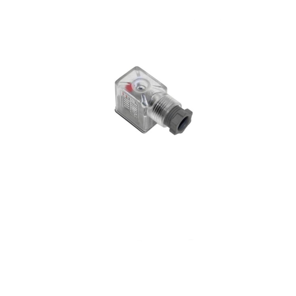 VBG-029-00 MENCOM SOLENOID VALVE CONNECTOR FORM B DIN 2+G PG9 CG FW LED/MOV, 24VAC/DC
